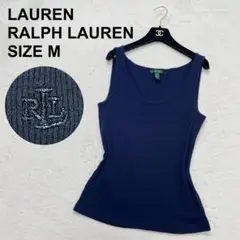 ローレンラルフローレン y2k タンクトップ 刺繍ロゴ 海外ガール（1366）のサムネイル