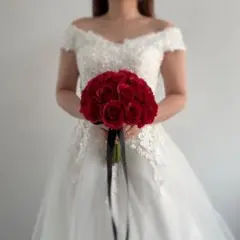 ウェディング ♡ クラッチブーケ アーティフィシャルフラワー 海外風♡