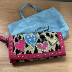 極美品 シンクビー THINK BEE! JUST HEART バッグ ピンク - メルカリ