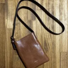 Hender Scheme twist buckle bag XS brown
