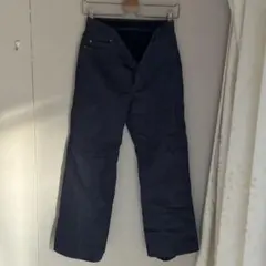 キスマーク　スキーウェアパンツ ダークブルー ストレートデニム