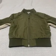 SEASON REASON byLin&Red/MA-1風ブルゾン カーキ110