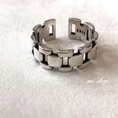 silver925 時計ベルトコマモチーフリング/ シルバー925 メキシカン