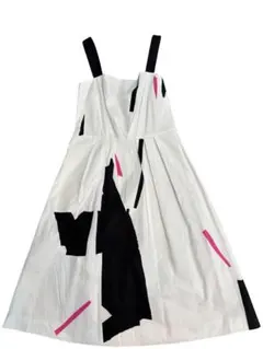 theory セオリー　キャミソールワンピース　00 リゾート　幾何学模様