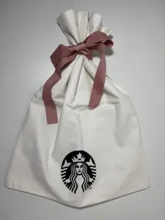 Starbucks 巾着袋￼、メッセージカード