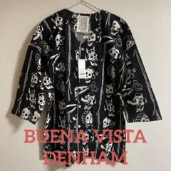 ブエナビスタ×宵宵祇園 デンハム パイソン柄 鯉口シャツ 定価￥26,400