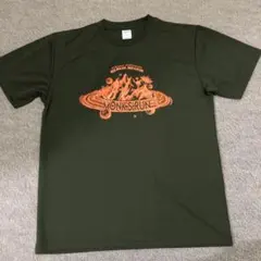 身延山修行走　2025 MONKS RUN Tシャツ Lサイズ ダークグリーン