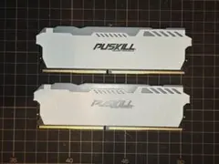 【ジャンク】PUSKILL DDR4-3200/32G ARGBヒートシンク付