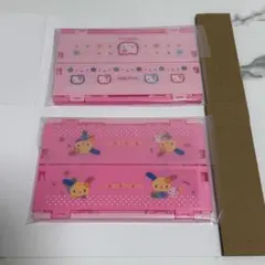 サンリオ　ミニおりたたみコンテナ　ハローキティ　ウサハナ