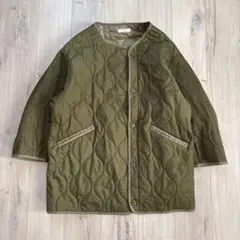 フリークスストア キルティングジャケット コート アウター カーキ
