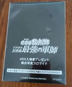 忍たま乱太郎ドクタケ忍者隊最強の軍師　4DX入場者プレゼント 集合写真ブロマイド