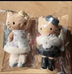 サンリオ　ハローキティ　スタイルアップマスコット　足長　日焼け　 2点セット