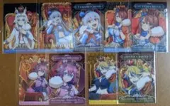 ウマ娘 シンデレラグレイ アニメイト特典 クリアカード 9枚セット