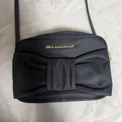 JILL BY JILLSTUART ブラックリボンショルダーバッグ ポシェット