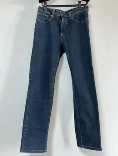 EDWIN ダークブルーストレートジーンズ