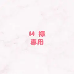 M様専用 提出3
