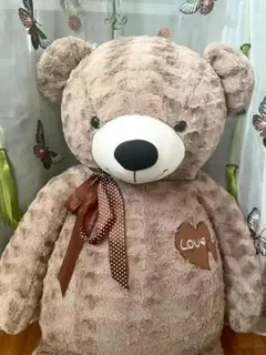 【在庫処分品】1.5mベージュのクマのぬいぐるみ