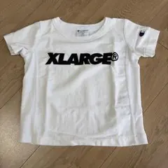 XLARGE x Champion コラボ Tシャツ ホワイト 100のサムネイル
