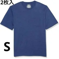 [Amazon Essentials] 2枚組 Tシャツ クルーネック  半袖