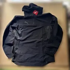 PUMA プーマ ナイロンジャケット ハーフジップ ブラック 未使用