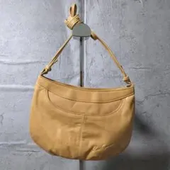 TODS トッズ ハーフムーン ワンショルダーバッグ 肩掛け ヌバック 
