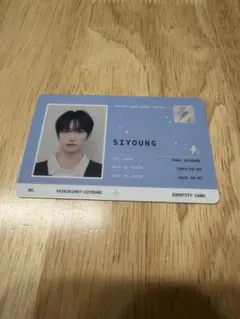 KO1KEYZ 韓国盤　パク・シヨン　SIYOUNG IDカード