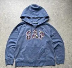 Y2K GAP ギャップ ジップパーカー 平成ギャル 花柄