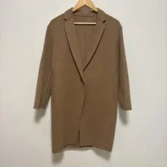 UNIQLO ユニクロ　チェスターコート　キャメル　薄手　S〜Mサイズ
