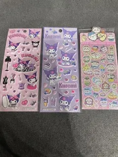 サンリオ　クロミ　マシュマロシール　ぷっくりシール　ちいかわ　ホログラムシール