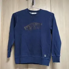 VANS ネイビー スウェット トレーナー