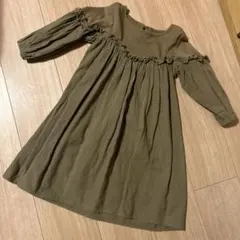 B:MING オリーブ色 ワンピース 90