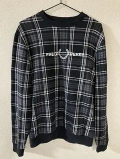 専用商品　FRED PERRY ロゴ刺繍 クルーネックスウェット　チェック