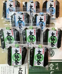 大師巻 　　堂本製菓　川崎名物　　　　　　　手巻き　煎餅　 醤油　塩　米菓