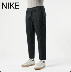 【希少】NIKE テック系 テーパードパンツ Y2K ジッパーポケットカーゴ