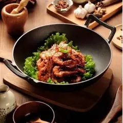 【New】換金処分価格です。本場プロ使用/中華鍋・鉄鍋大きいサイズ・32cm