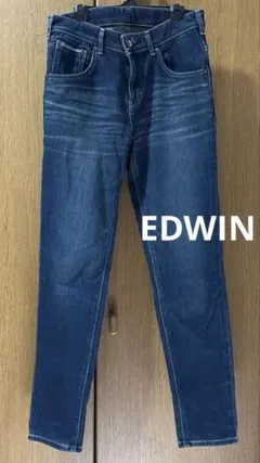 EDWIN ER337L ダークブルー XXS デニムパンツ