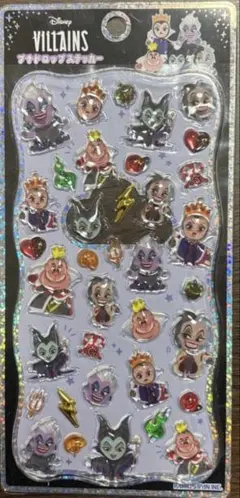 ディズニーヴィランズ プチドロップステッカー