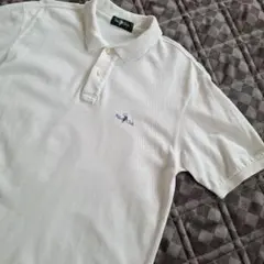 ○　POLO Club 白ポロシャツ　L