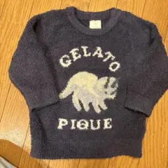 GELATO PIQUE 恐竜モチーフ セーター