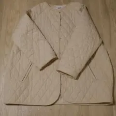 Libra Cue キルティングショートコート