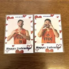 ベルテックス静岡　バレンタインチェキセット