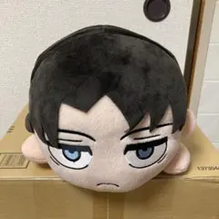 進撃の巨人 リヴァイ メガジャンボ寝そべりぬいぐるみ　タグ付き リヴァイ ジャンボ寝そべりぬいぐるみ 進撃の巨人 - メルカリ