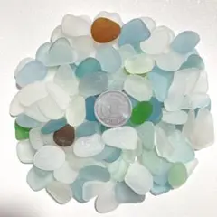 在庫処分 シーグラス 小粒 約150g No.12