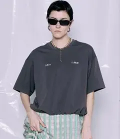 ⭐︎新品⭐︎メゾンスペシャル　バルーンTシャツ　チャコールグレーのサムネイル