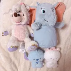 4点セット⭐︎ディズニーストア2024干支ぬいぐるみ