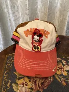 東京ディズニーリゾートで購入　 ミニーマウス トラッカーハット