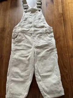 ZARA オーバーオール　サロペット　ベージュ