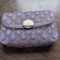 昭和レトロ　クラッチバッグ