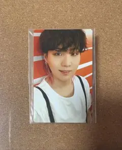 ソウジュ トレカ ユンギ シュガ SUGA アクスタ フラッグ 防弾少年団(BTS) - BTS SUGA ユンギ 公式 貴重 トレカ ミニ
