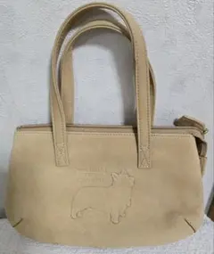 キタムラ　KIMAMURA スエード犬刺繍ミニバッグのサムネイル
